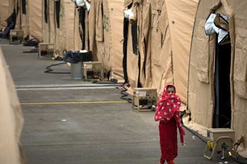 Resettlement is awaited for thousands of Afghans at American Military Bases