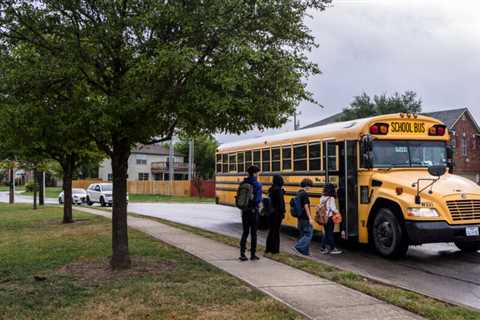 Will the bus driver ever arrive? Or Substitute teacher or cafeteria worker?
