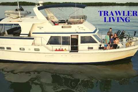 Don't Trust all Sailors || 5 Day passage Part 2 || Trawler living || Cruising Florida || Boat Life