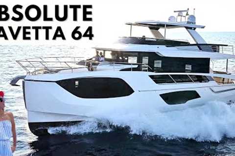€2.2M+ ABSOLUTE NAVETTA 64 PATHFINDER Yacht Tour New Model Perfect Liveaboard Cruising Boat