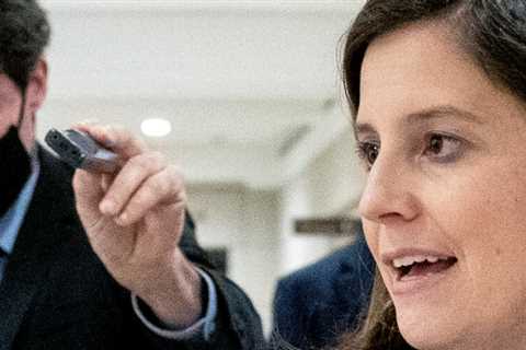 House Republicans elect Stefanik to replace Liz Cheney in leadership.