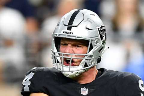 Carl Nassib made history, but also a big play