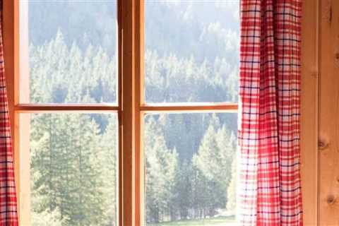 10 Cabin Window Treatments Ideas