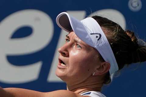 Barbora Krejcikova at U.S. Open Makes the Most Of Finally Making It