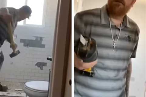 Colorado Contractor Smashes Bathroom With Sledgehammer Over 'Unpaid Bill' — But Who is in the Right?