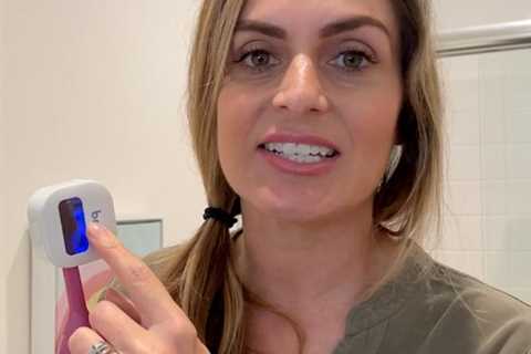 I Tried The New UV-light Toothbrush Sterilizer On My Kids’ Toothbrush Bristles — Here’s How It Works