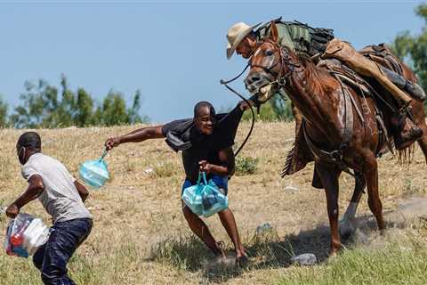 Images of Border Patrol's Treatment Of Haitian Migrants Result in Outrage