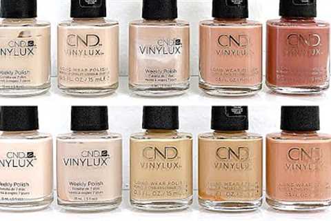 CND Vinylux NUDE SHADES 2021