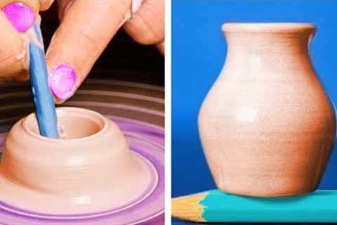 MESMERIZING CLAY POTTERY TRICKS AND CRAFTS