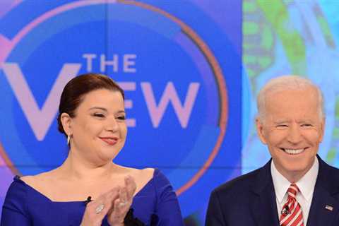 Minutes before an interview with the vice-president, two hosts of "The View" tested positive for..