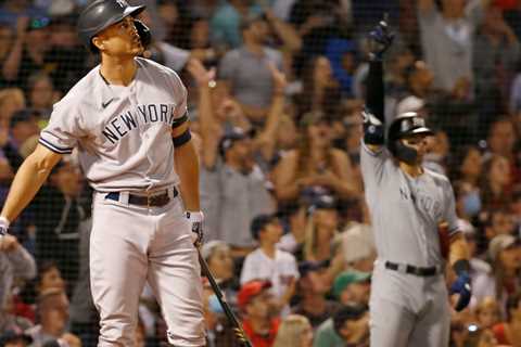 Stanton leading the way, Yankees pull even with Red Sox