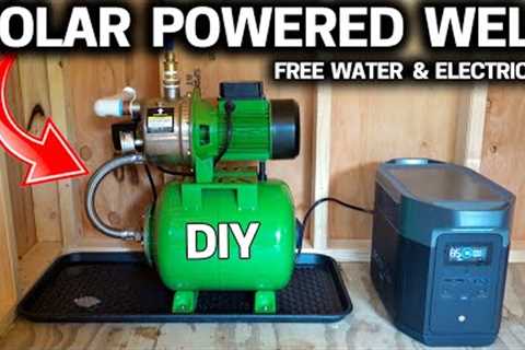 How to INSTALL YOUR OWN ELECTRIC WELL PUMP ANYWHERE - Solar Power!