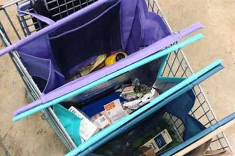New Cart Organizer Makes Grocery Shopping Fast And Easy (And Helps The Environment)