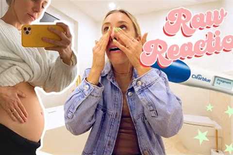 Finding out...I'M PREGNANT! *Raw Footage &amp; Reaction*