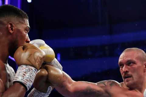 Oleksandr Usyk defeats Anthony Joshua to upend heavyweight boxing picture