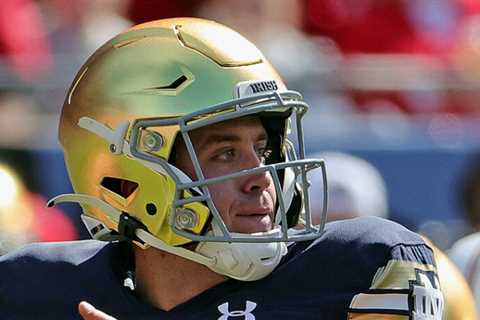 The Quarterback Duel Fails, but the Irish Explode