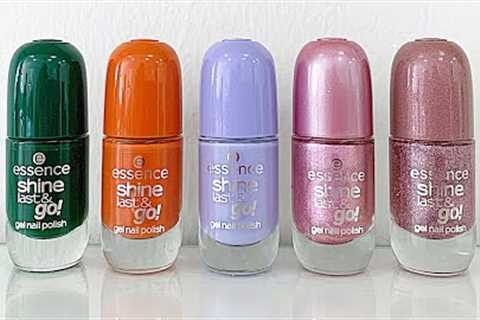 Swatching Essence Nail Polish [Fall 2021 Random Colors]