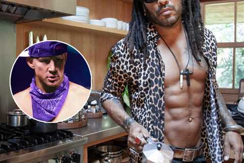 Lenny Kravitz Wants In on Magic Mike 3 After Channing Tatum Drools Over Thirst Trap