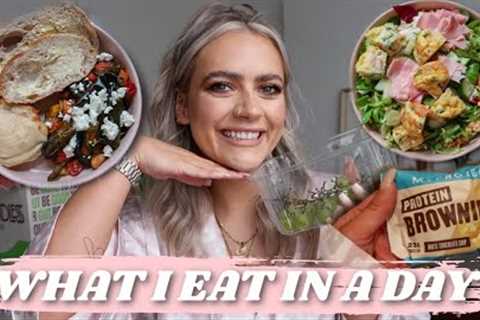 WHAT I EAT IN A DAY TO FEEL GOOD! HEALTHY, BALANCED &amp; SIMPLE!  | EmmasRectangle