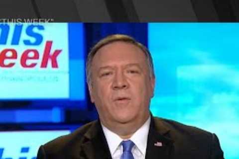 Pompeo: The U.S. is pursuing Iranian decision-makers
