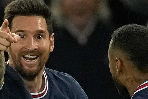 Messi and P.S.G. in One Moment Make it all work