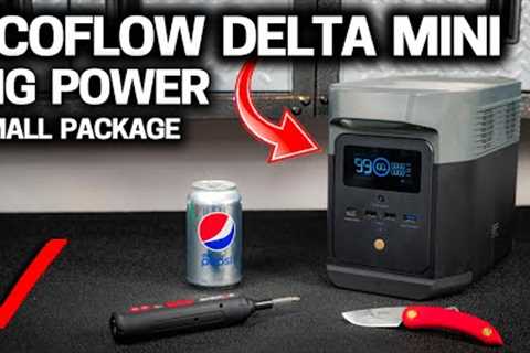 SMALLEST ECOFLOW DELTA EVER - 1400 Watt MINI Powerstation