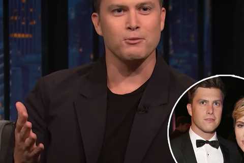 Colin Jost Says His Mom 'Didn't Quite Understand' His Son Cosmo's Name
