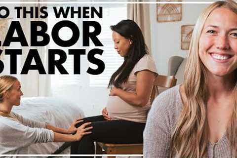 EARLY LABOR Movements | MOVEMENT Brings IMPROVEMENT When You’re Having A Baby!