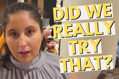 Pushing our Food Boundaries On A Cruise? Carnival MARDI GRAS CRUISE VLOG