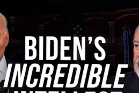 It's hard to believe how smart Biden really is.  Monologue 