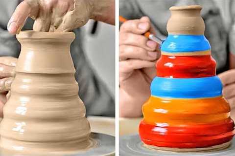 Mesmerizing Clay Pottery Tricks