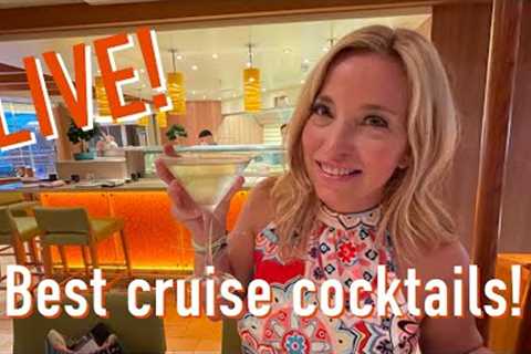 LIVE Cruise Q&amp;A - BEST cruise cocktails!