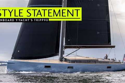 YYachts' custom Tripp 90 - a design statement in a composite performance package