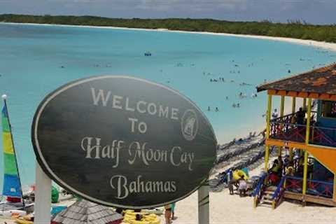 Half Moon Cay (Carnival's Private Island) 2021 Tour &amp; Review with The Legend