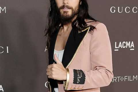 Jared Leto Says He 'Got Teargassed' During Vaccine Protest in Italy