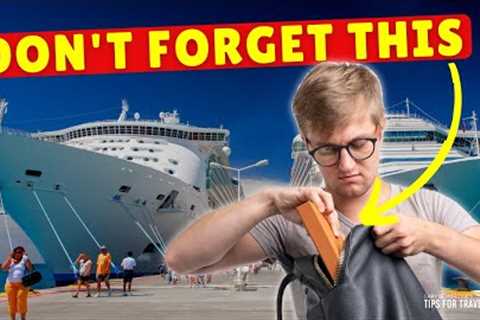 You'll NEED These When Visiting A Cruise Port. Here's Why
