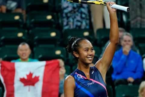 Fernandez Continues and Raducanu Returns To Tennis Reality at Indian Wells