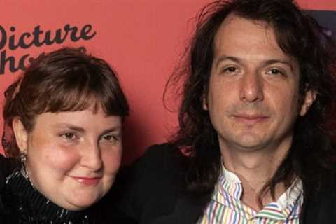 Lena Dunham shares her first wedding photo after marrying Luis Felber