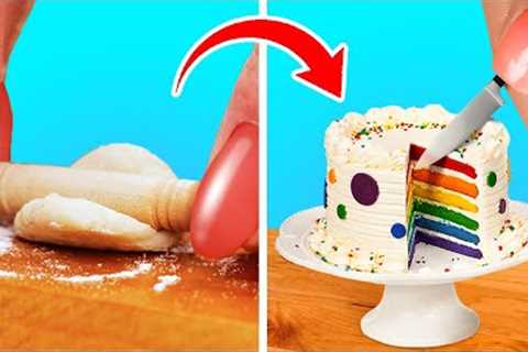 MINI FOOD COOKING || Amazing Mini Crafts &amp; Miniature House Models