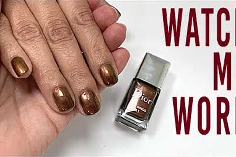 Manicure feat. Dior 'Wild Wings' (Birds of Feather, Fall 2021 Collection) Watch Me Work