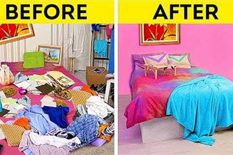 EXTREME ROOM TRANSFORMATION || Cool Design Ideas For Your Place