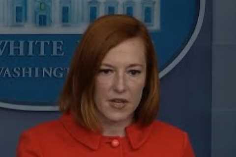Psaki Criticizes Texas, Florida Covid Vaccine Mandate Bans