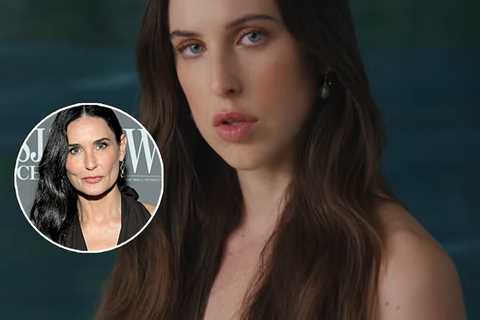 Demi Moore &amp; Bruce Willis' Daughter Scout Drops First Song, Goes Nude in Music Video