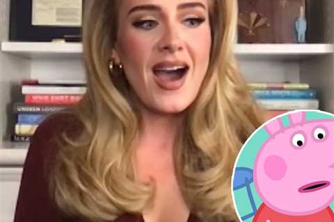 Adele Reacts After Peppa Pig Calls Her Out for Saying She Doesn't Want to Collaborate