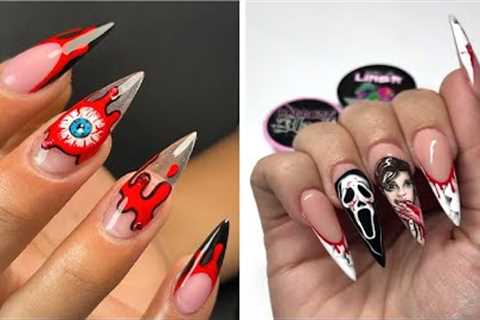 Cool Halloween Nail Art Ideas for You to be Delighted 2021