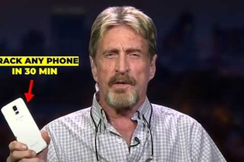When John McAfee told the world how to crack any phone (precisely).