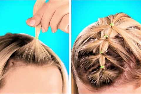 Cool Hairstyle Ideas You Can Repeat In 1 Minute || Unusual Hair Transformations