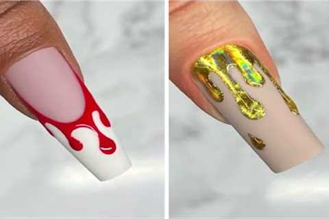 Most Satisfying Nail Art Designs 2021 | Easy Nails At Home for Beginners