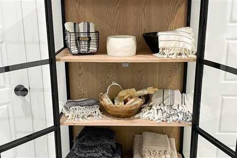 10 Bathroom Cabinet Ideas to Store Your Things