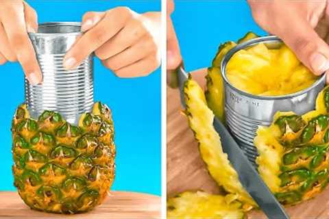 How To Easy Peel And Cut Fruits And Vegetables